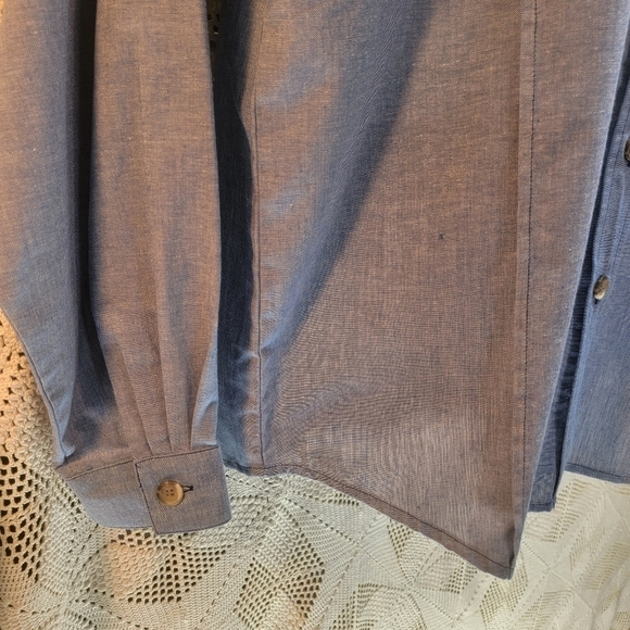 Napa Valley large button down long sleeve shirt with embroidery. NWT - Picture 11 of 16